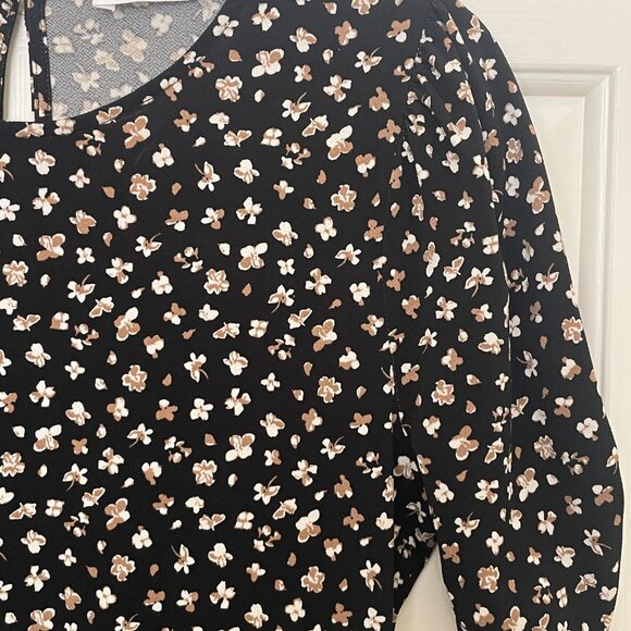 All In Favor Floral Print Midi Dress Size M - Picture 3 of 4